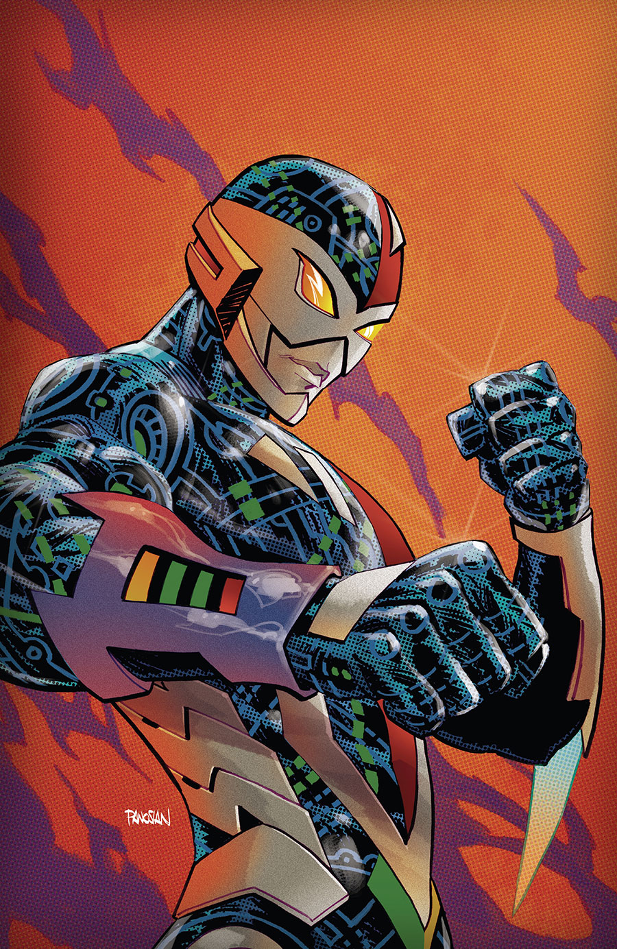 VR Troopers #1 Cover H Incentive Dan Panosian BOOM Studios 20th Anniversary Virgin Cover