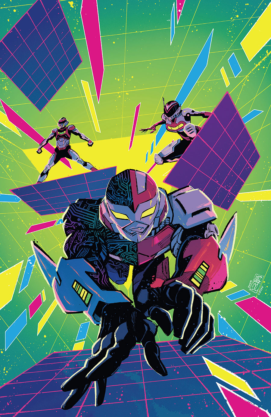 VR Troopers #1 Cover I Incentive Jorge Corona Virgin Variant Cover