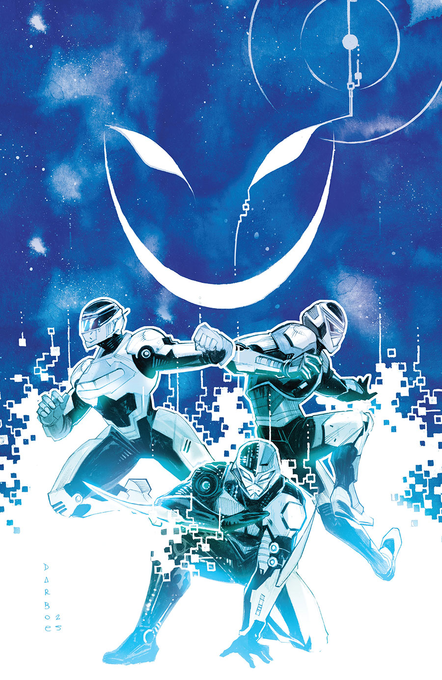 VR Troopers #1 Cover J Incentive Karen S Darboe Reveal Virgin Cover