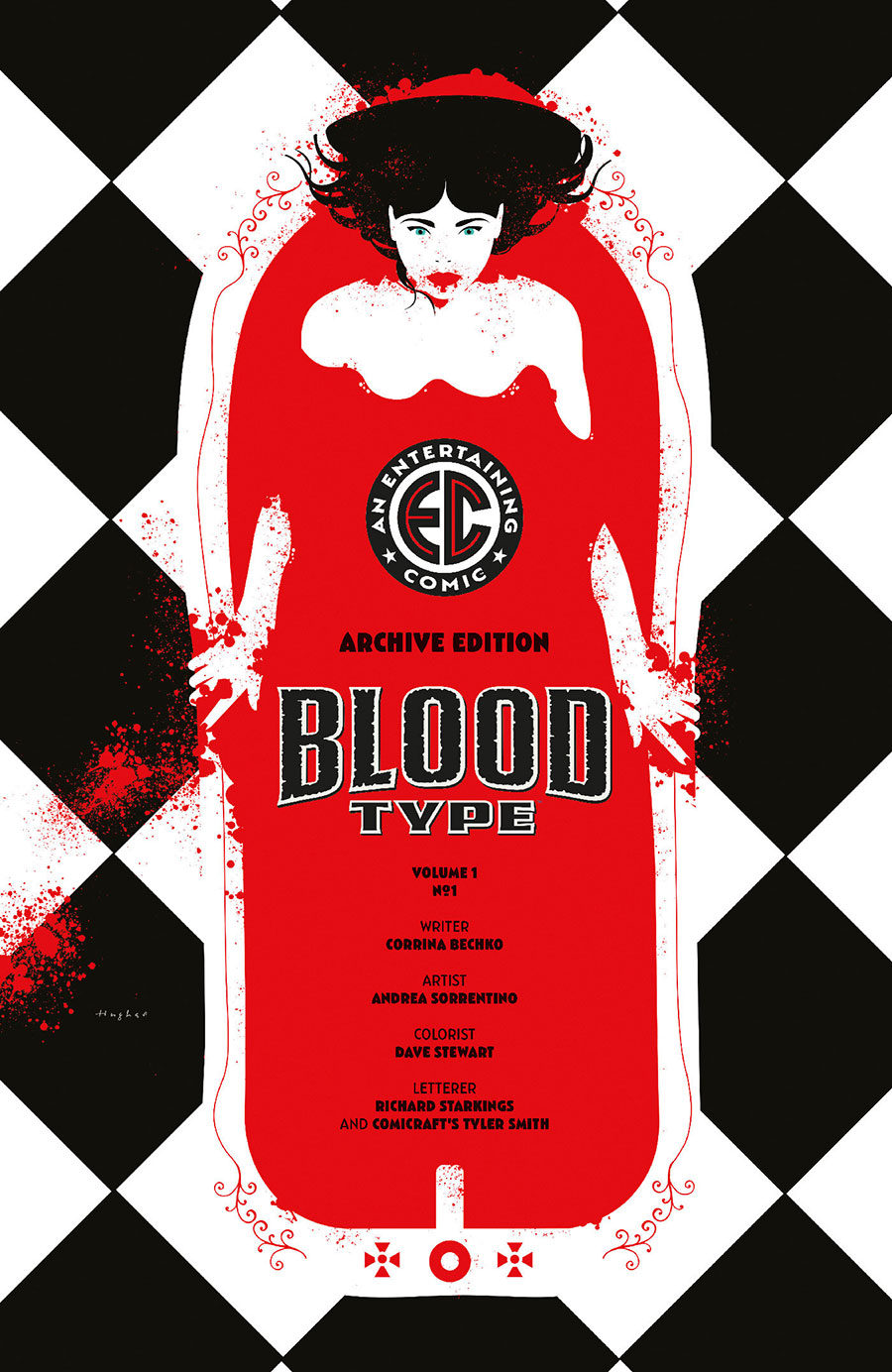 Blood Type #1 Cover F Incentive Patricia Martin EC Archive Edition Variant Cover (EC Comics)