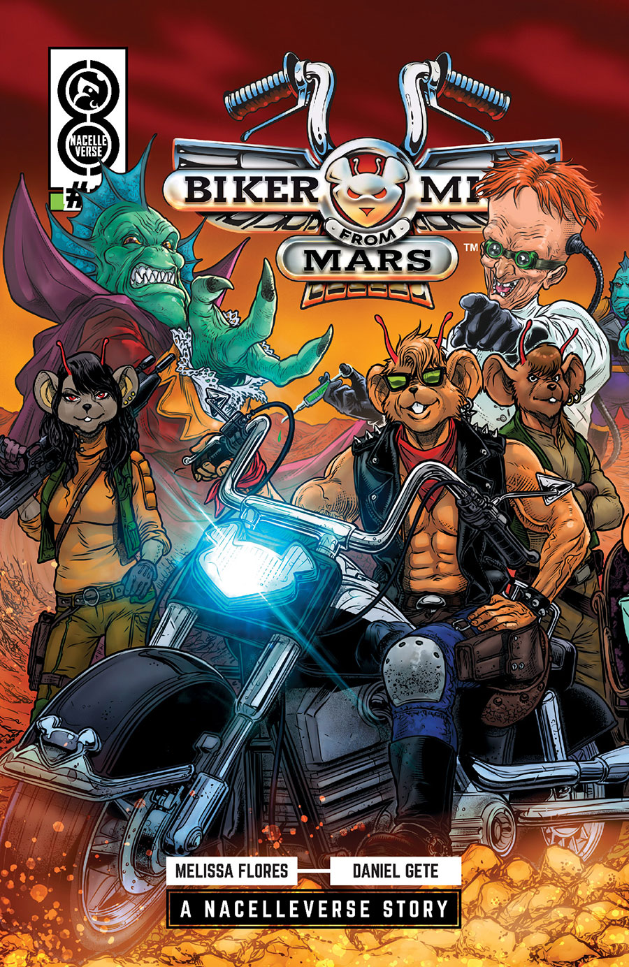 Biker Mice From Mars Vol 3 #1 Cover F Incentive Juan Jose Ryp Interlocking Variant Cover