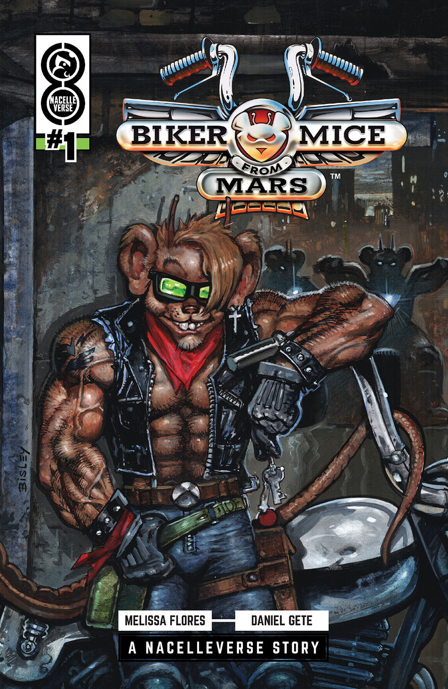 Biker Mice From Mars Vol 3 #1 Cover H Incentive Simon Bisley Variant Cover