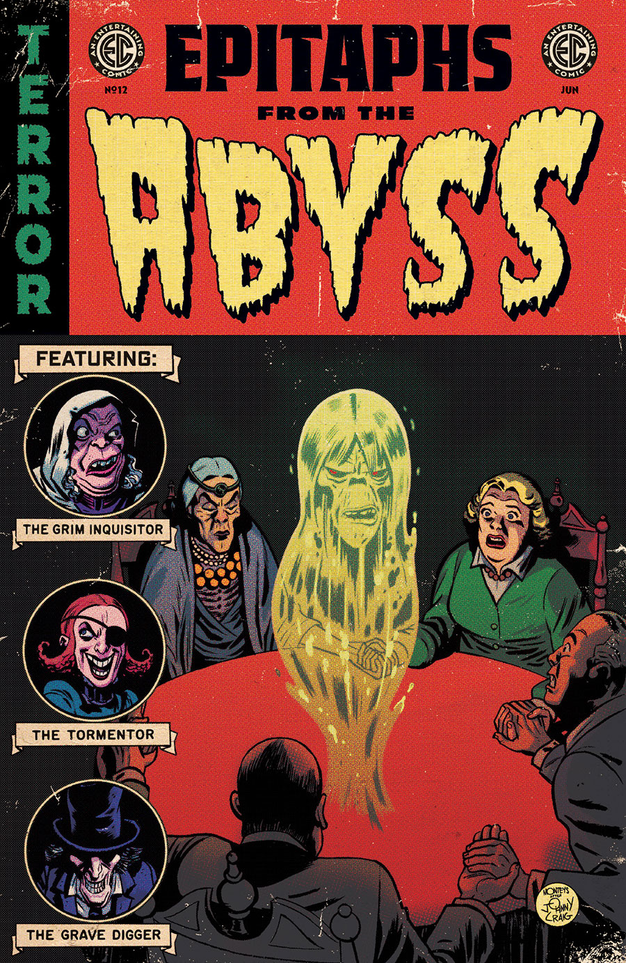 Epitaphs From The Abyss #12 Cover C Incentive Albert Monteys Homage Variant Cover (EC Comics)