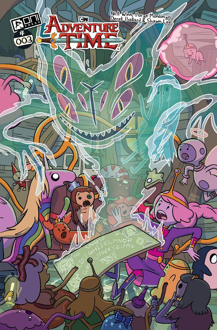 Adventure Time Vol 2 #3 Cover D Incentive Shelli Paroline & Braden Lamb Infinite Interlocking Variant Cover