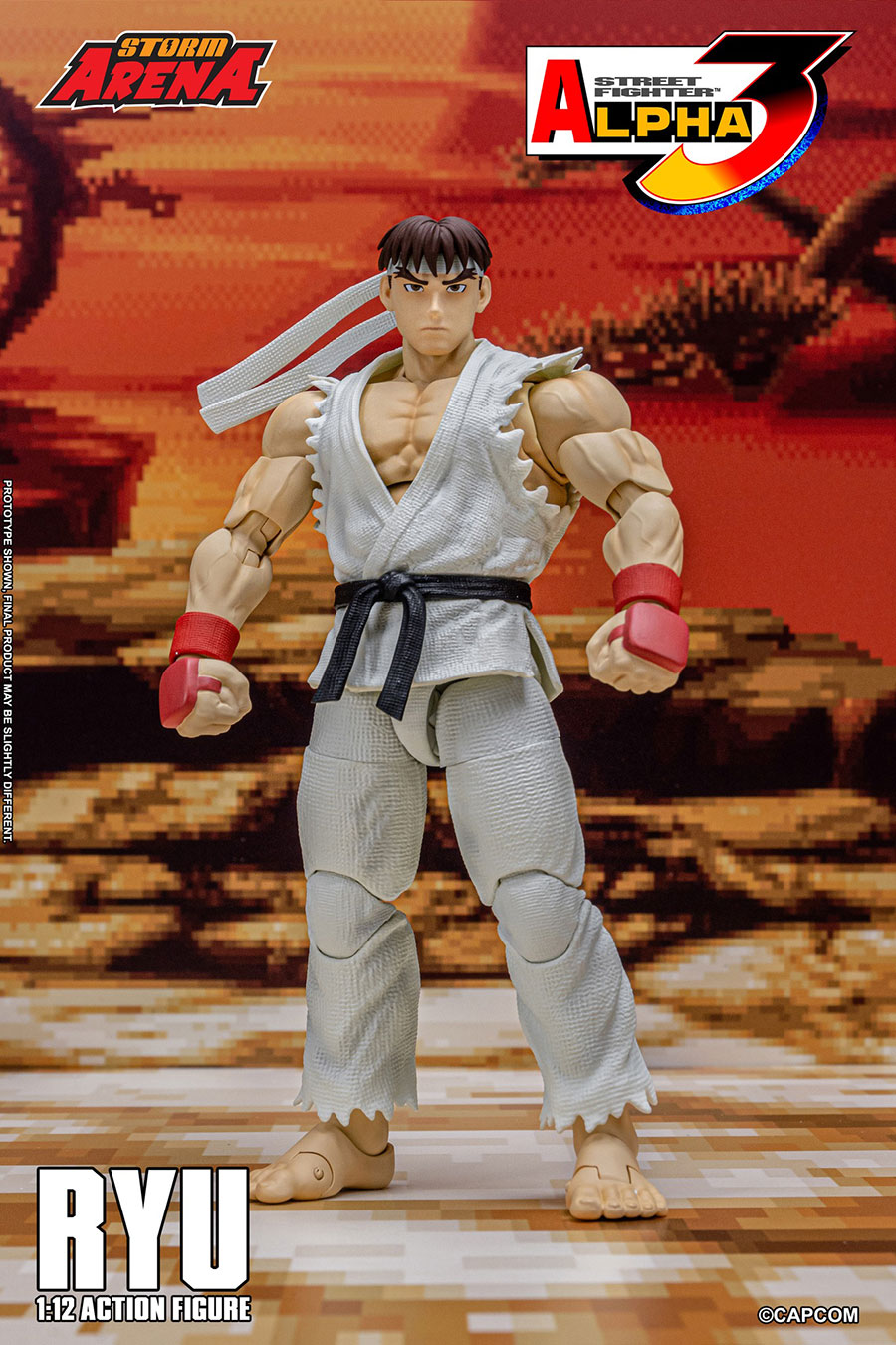 Storm Arena Street Fighter Alpha 3 Ryu 1/12 Scale Action Figure