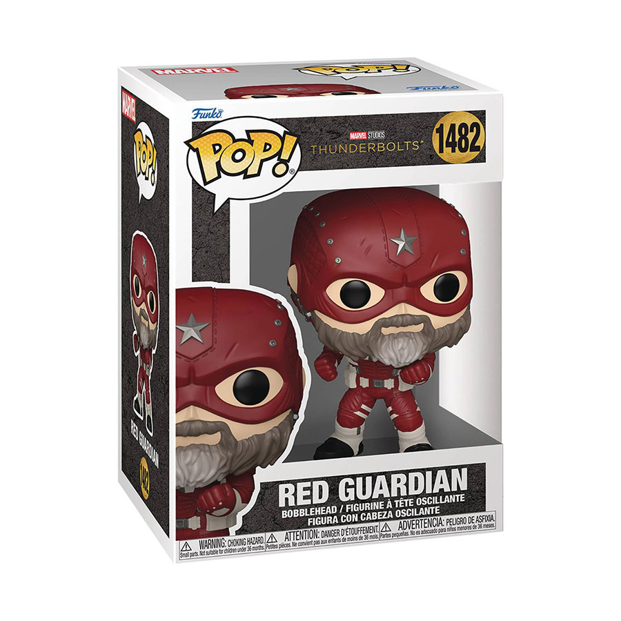 POP Marvel Thunderbolts Red Guardian Vinyl Bobble Head