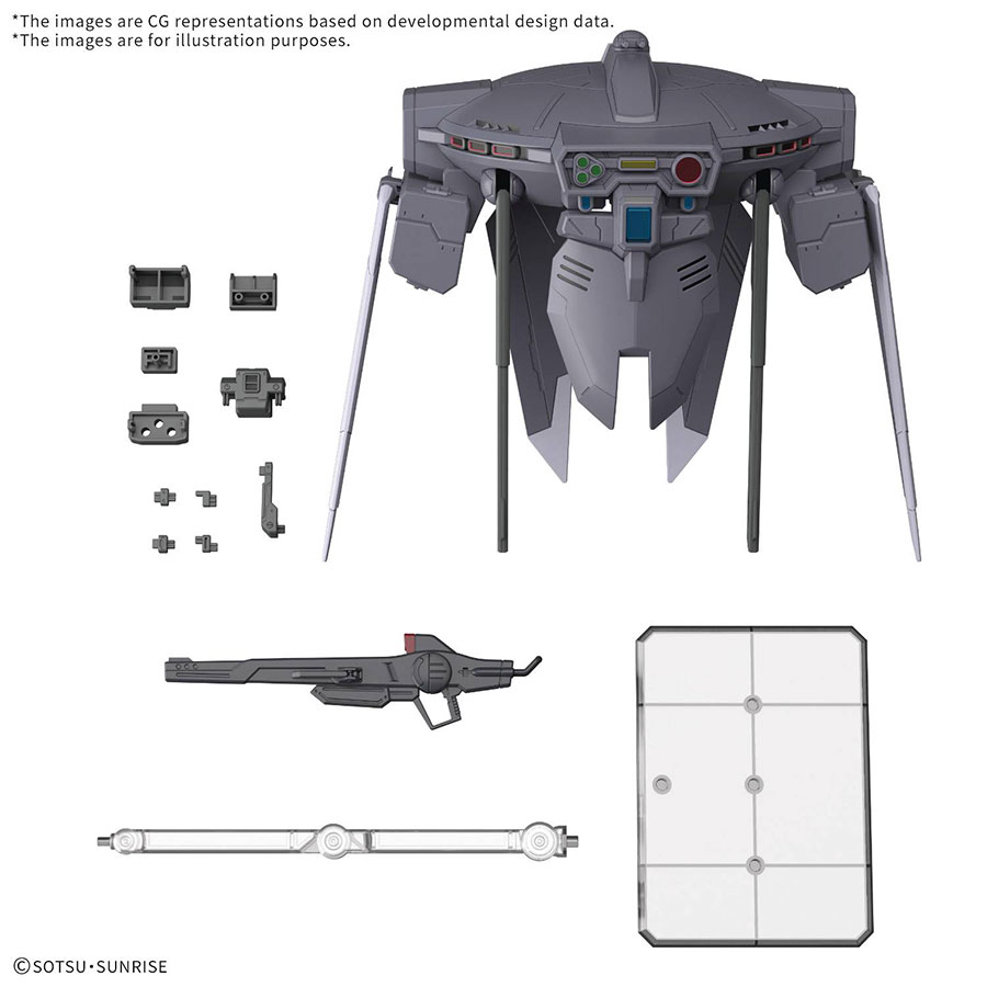 Option Parts Set Gunpla Kit #15 - Cavalier Aifrid