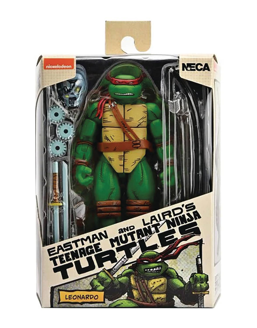 Teenage Mutant Ninja Turtles Mirage Comics 7-Inch Action Figure - Leonardo (Return To New York)
