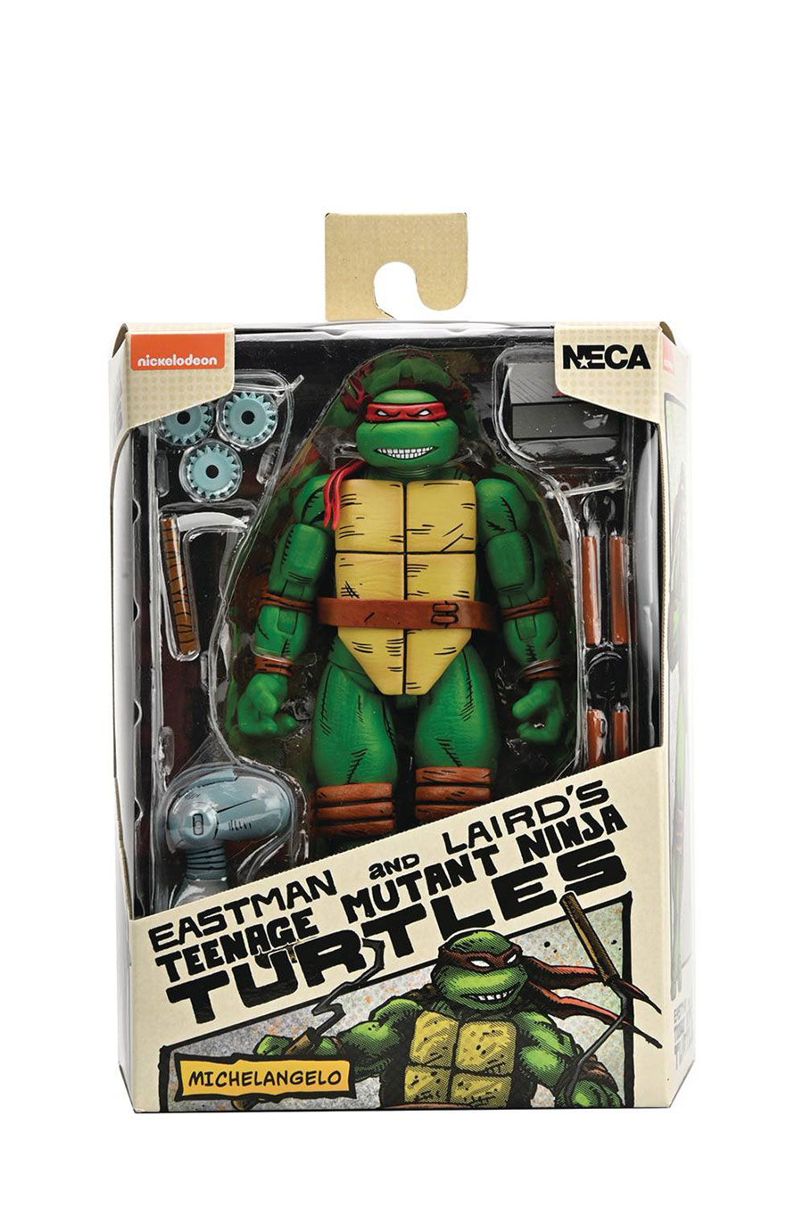 Teenage Mutant Ninja Turtles Mirage Comics 7-Inch Action Figure - Michelangelo (Return To New York)