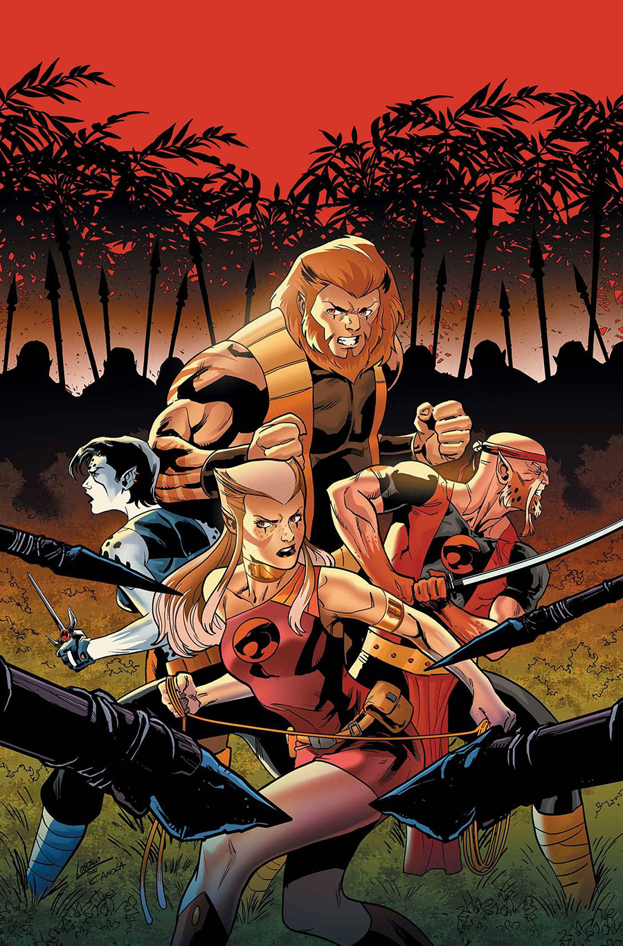 Thundercats Lost #2 Cover V Incentive Rapha Lobosco Virgin Cover