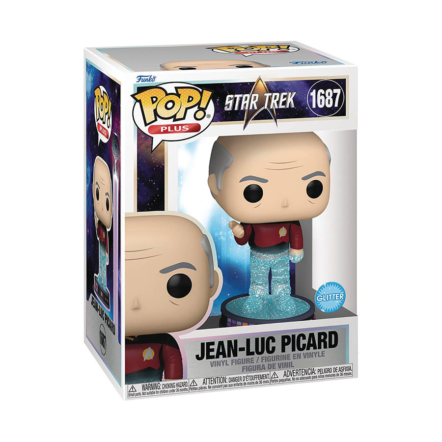 POP Plus Star Trek Transporter Jean-Luc Picard Vinyl Figure