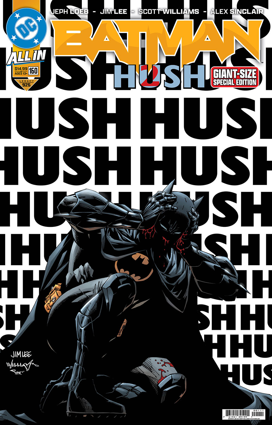 Batman Giant Sized Special Edition Vol 3 #160 Cover A Regular Jim Lee Cover (DC All In)(Hush 2 Part 3)