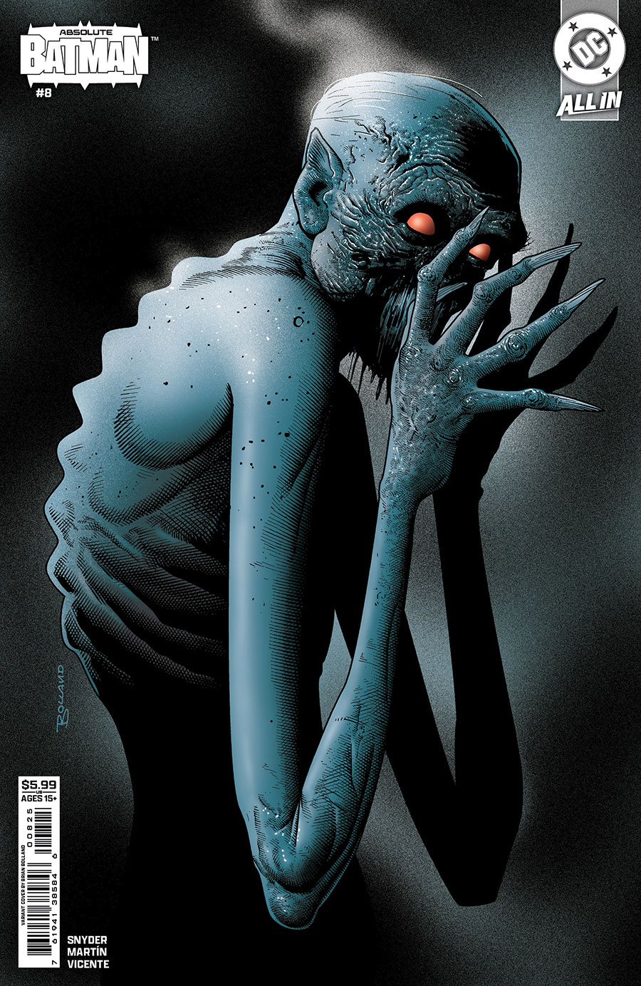 Absolute Batman #8 Cover D Variant Brian Bolland Card Stock Cover (DC All In)
