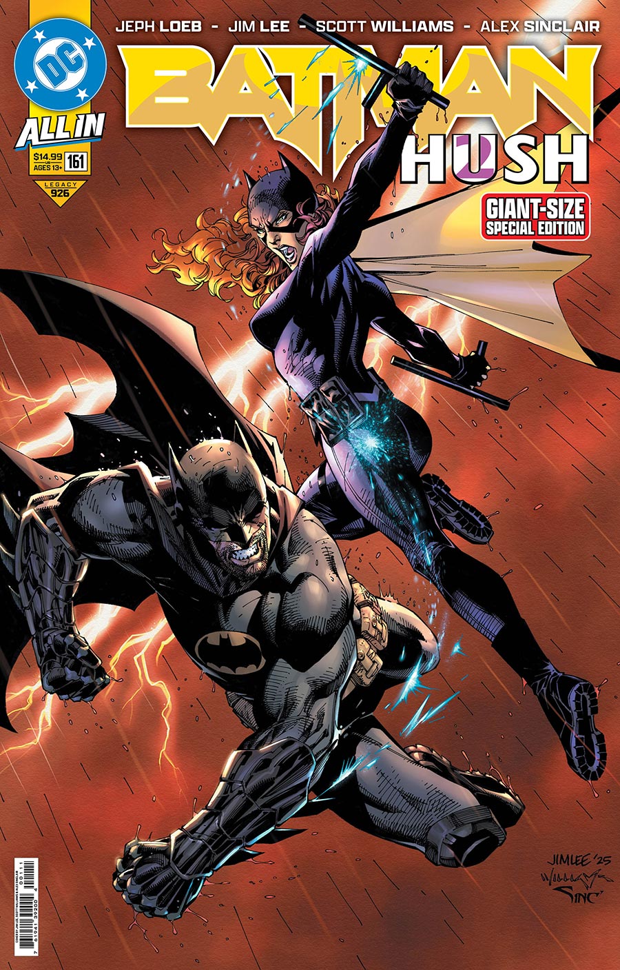 Batman Giant Sized Special Edition Vol 3 #161 Cover A Regular Jim Lee Cover (DC All In)(Hush 2 Part 4)