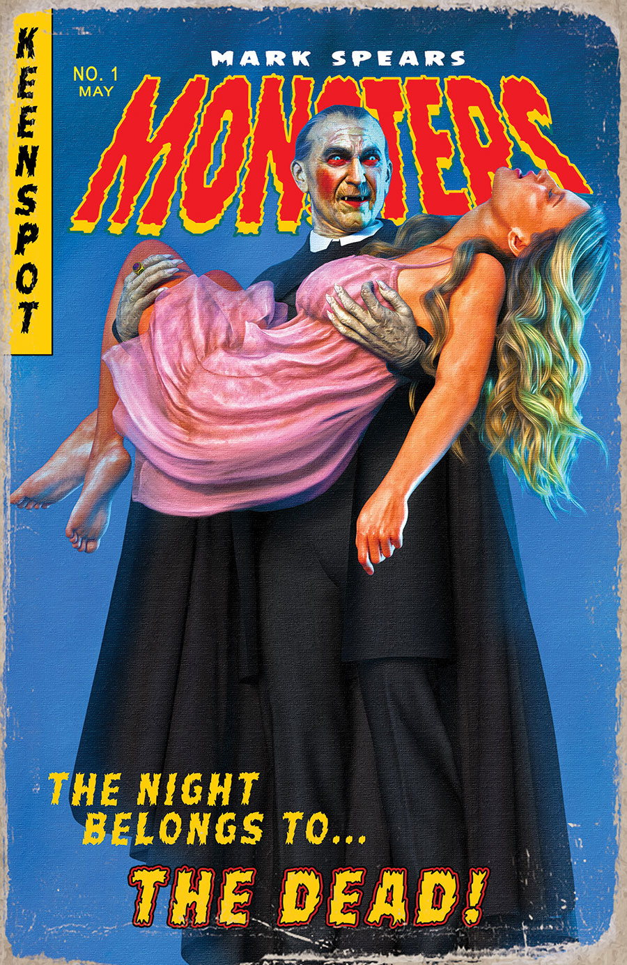 Mark Spears Monsters #1 Cover R 5th Ptg A Mark Spears Horror Of Dracula Variant Cover