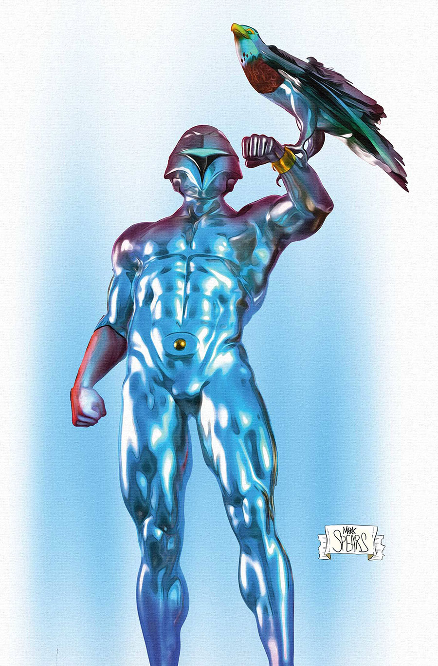 SilverHawks Vol 2 #3 Cover Z-B Incentive Mark Spears Solo Virgin Cover