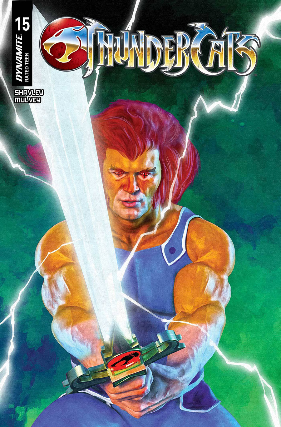 Thundercats Vol 3 #15 Cover U Variant Mark Spears Green Background Cover