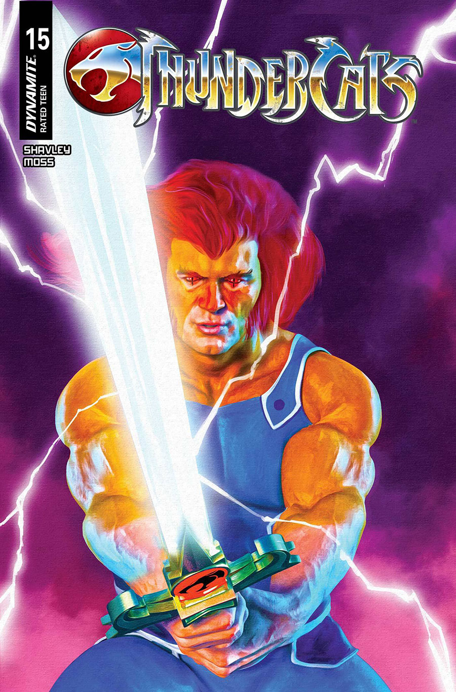 Thundercats Vol 3 #15 Cover V Variant Mark Spears Purple Background Cover