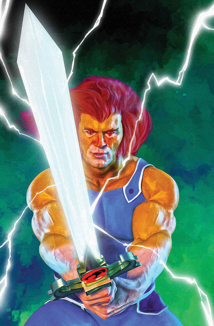 Thundercats Vol 3 #15 Cover X Variant Mark Spears Green Background Foil Virgin Cover