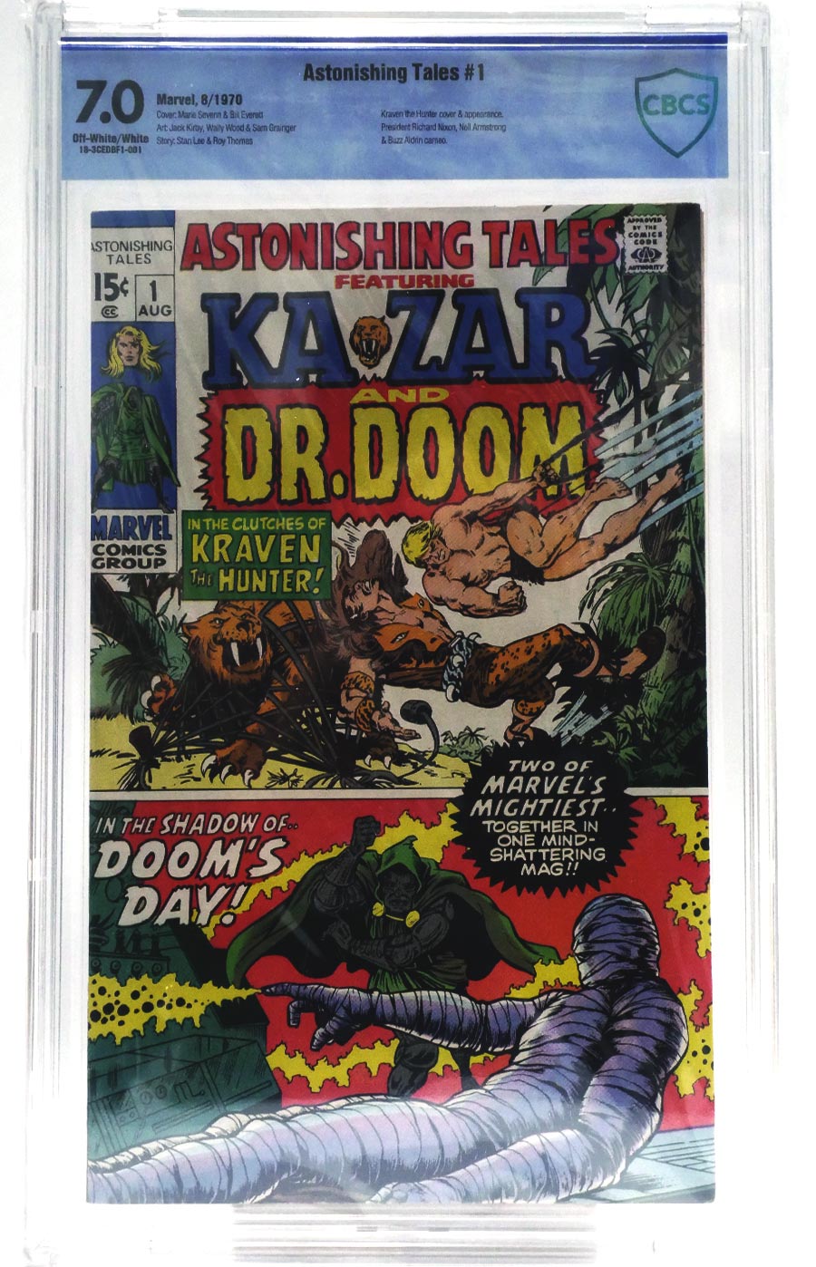 Astonishing Tales #1 Cover B CBCS 7.0