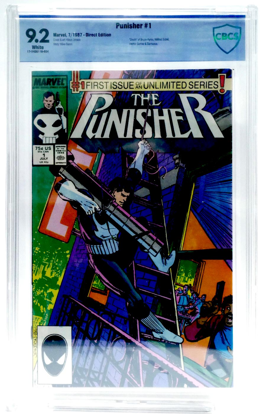 Punisher Vol 2 #1 Cover D Regular Edition CBCS 9.2