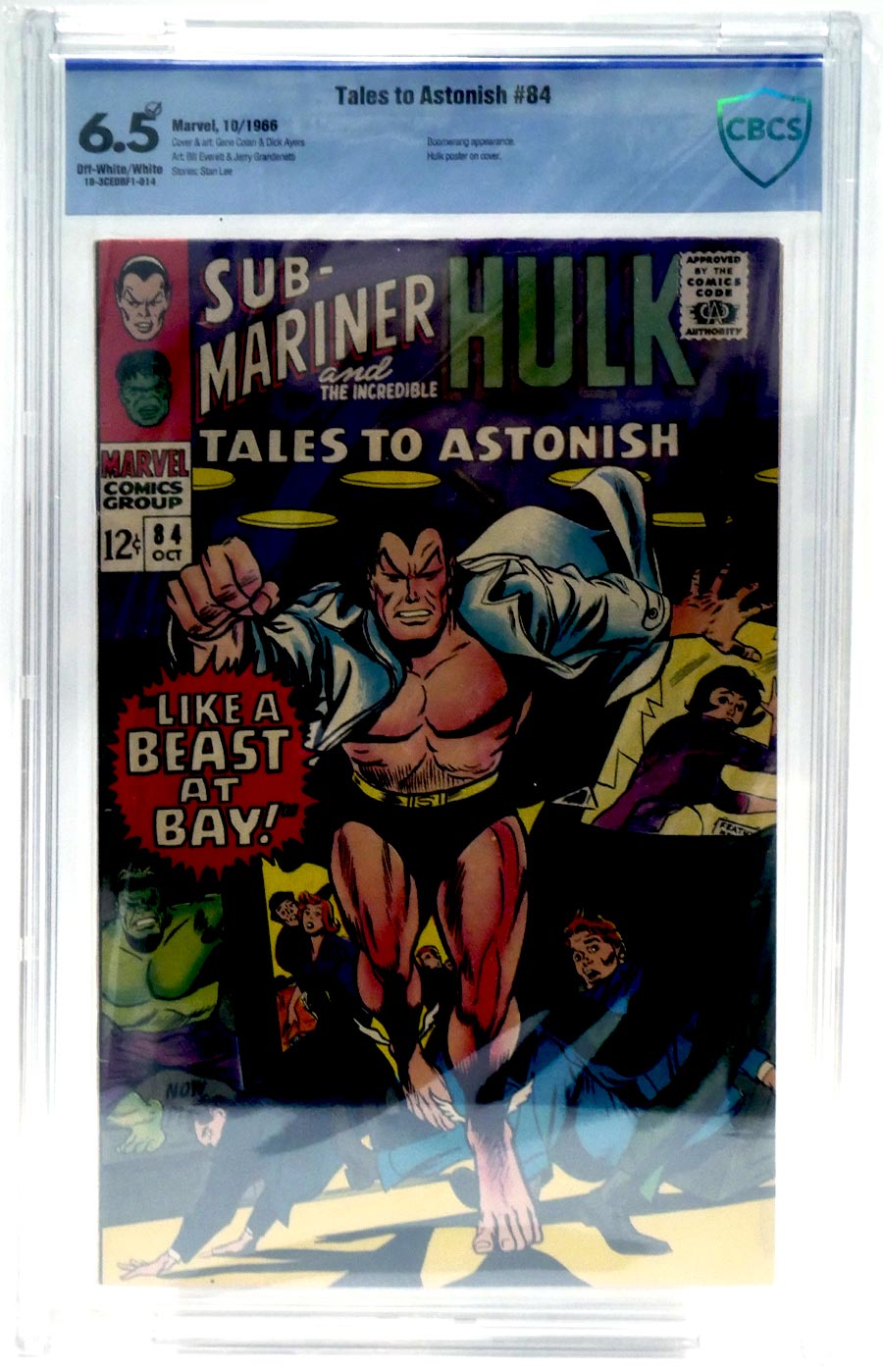 Tales To Astonish #84 Cover B CBCS 6.5