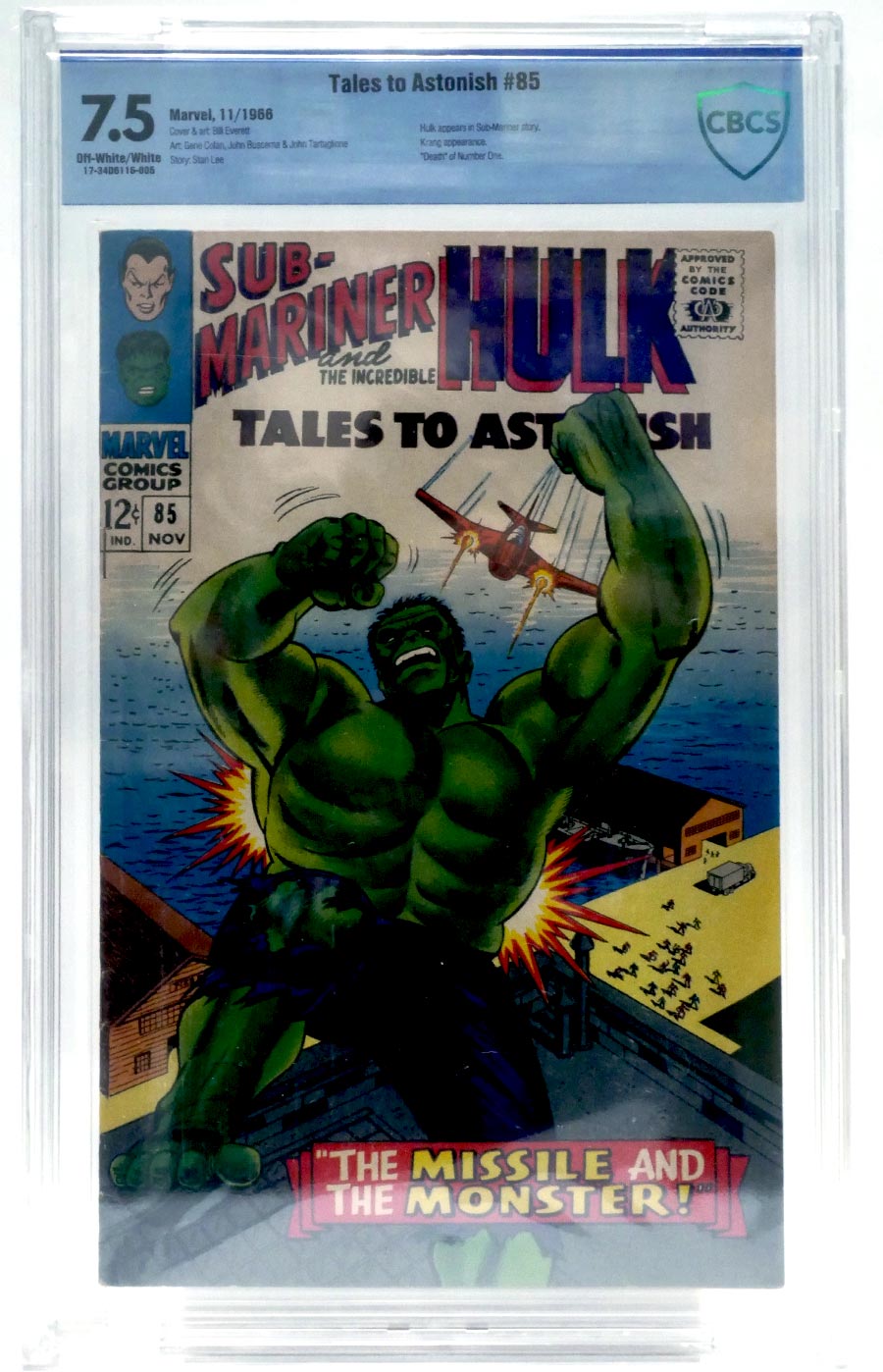 Tales To Astonish #85 Cover B CBCS 7.5