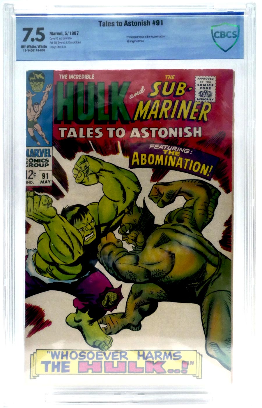 Tales To Astonish #91 Cover B CBCS 7.5