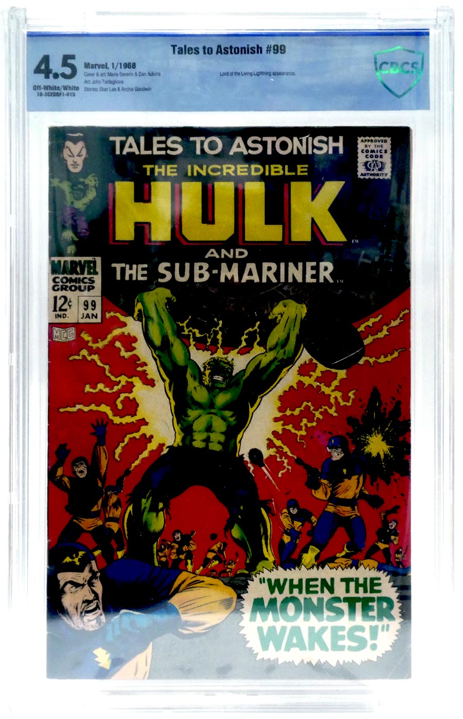 Tales To Astonish #99 Cover B CBCS 4.5