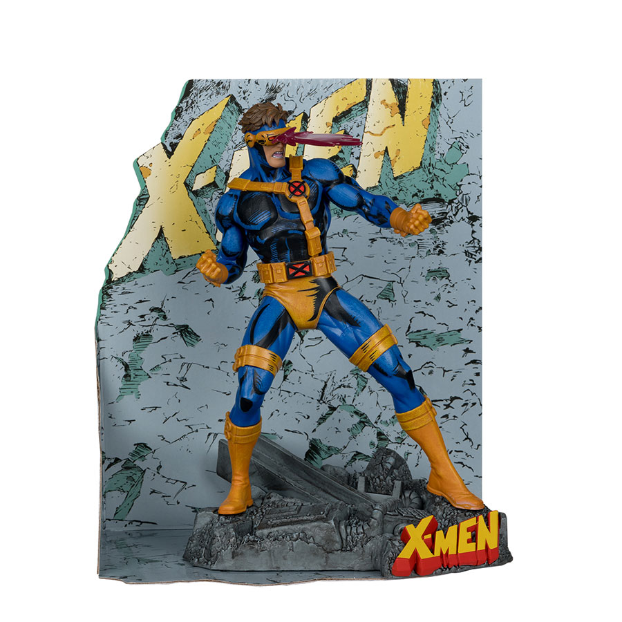 McFarlane Marvel Wave 3 Cyclops X-Men 1 1/10 Scale Figurine