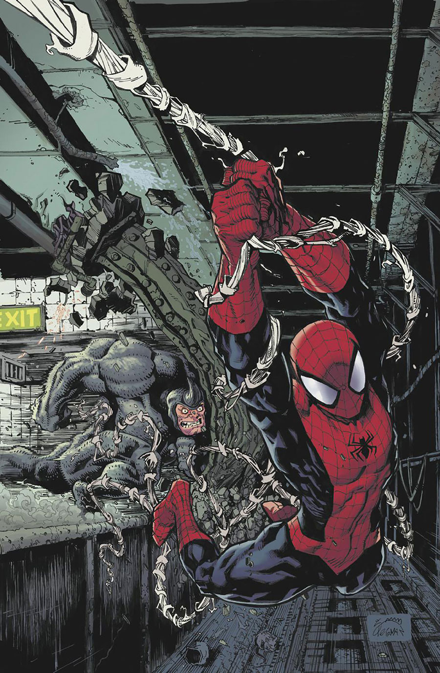 Amazing Spider-Man Vol 7 #1 Cover P 2nd Ptg Incentive Ryan Stegman Virgin Variant Cover