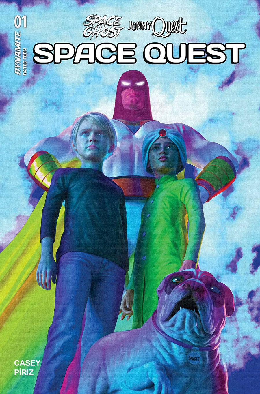 Space Ghost Jonny Quest SpaceQuest #1 Cover U Variant Mark Spears Cover