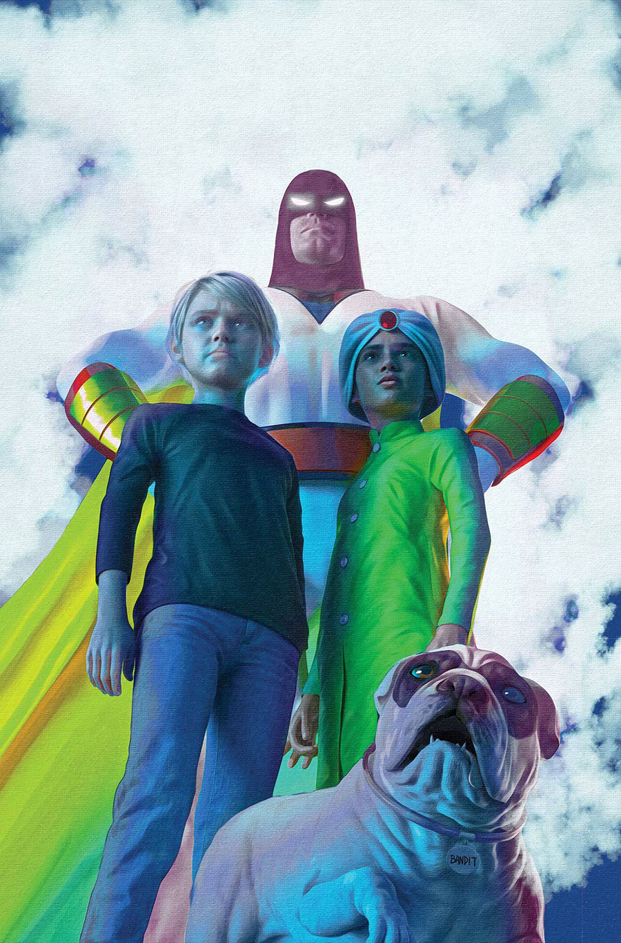 Space Ghost Jonny Quest SpaceQuest #1 Cover W Variant Mark Spears Foil Virgin Cover