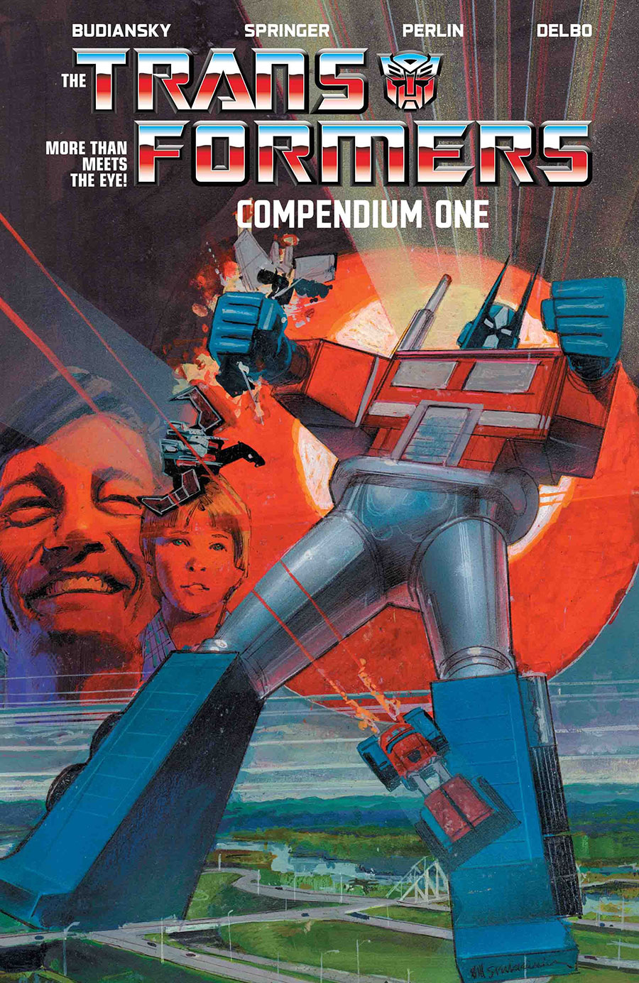 Transformers Compendium Vol 1 TP Direct Market Exclusive Bill Sienkiewicz Variant Cover