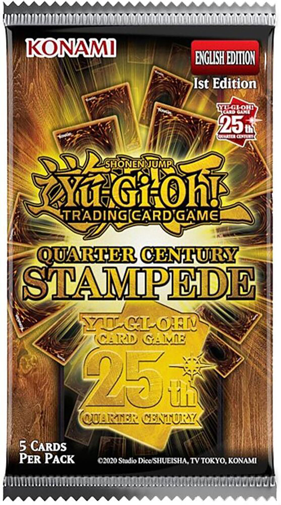 Yu-Gi-Oh Quarter Century Stampede Booster Pack