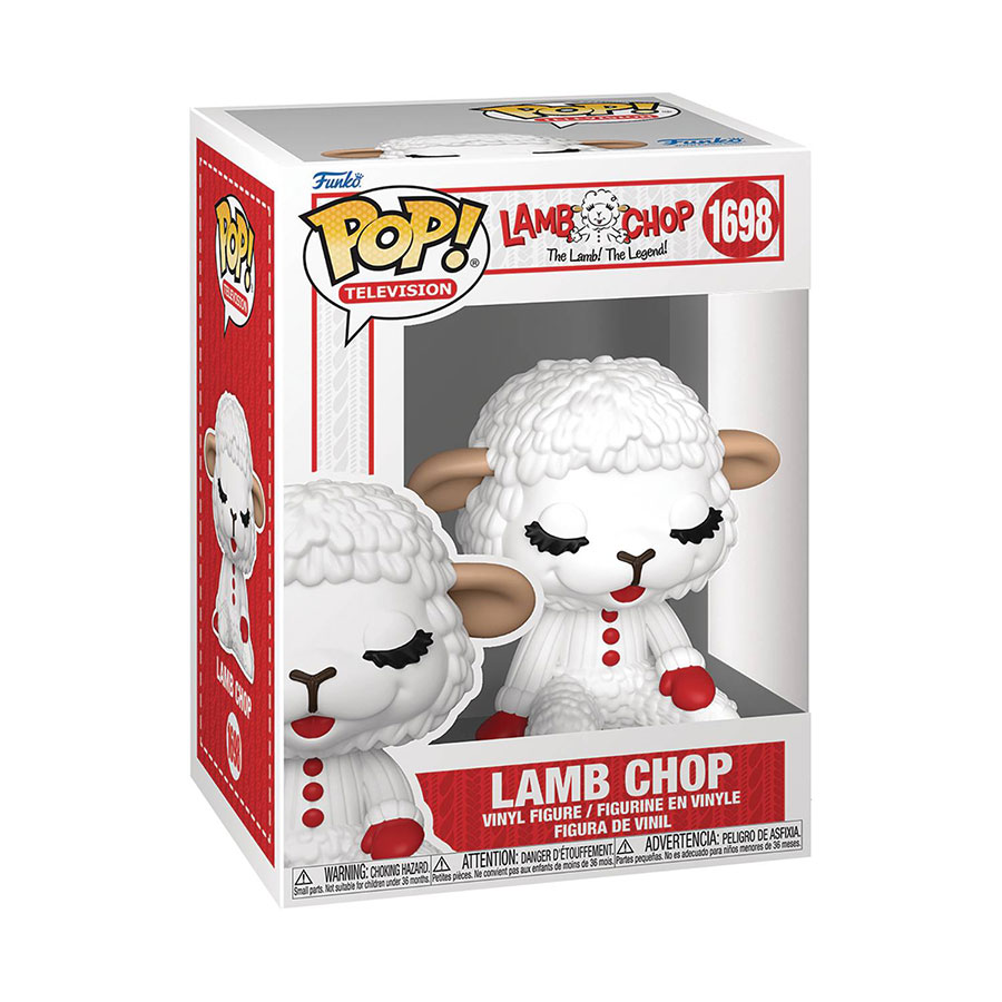 POP Television Lamb Chop Lamb Chop Vinyl Figure