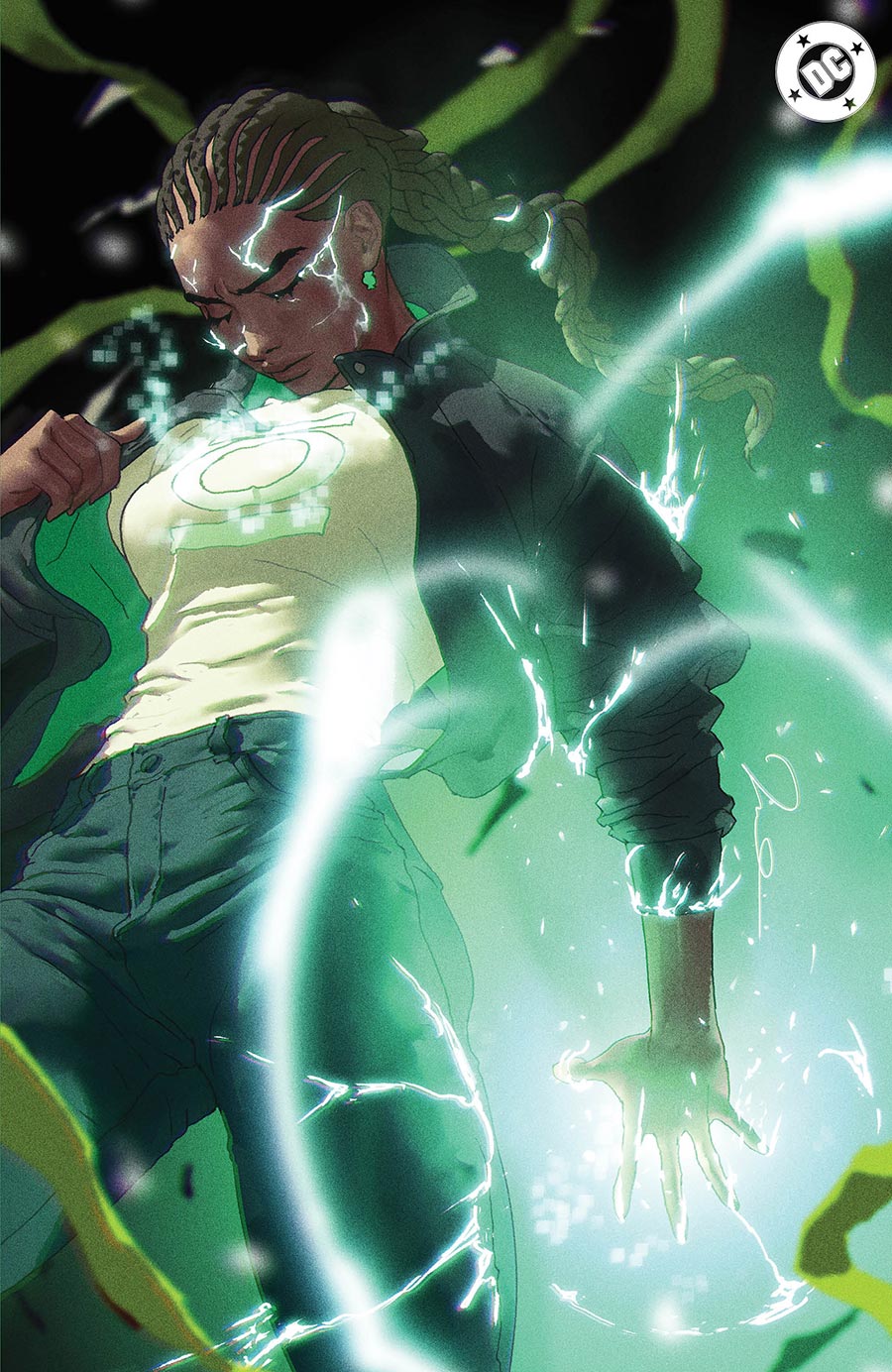 Absolute Green Lantern #1 Cover N 2nd Ptg C Gerald Parel Foil Variant Cover (DC All In)