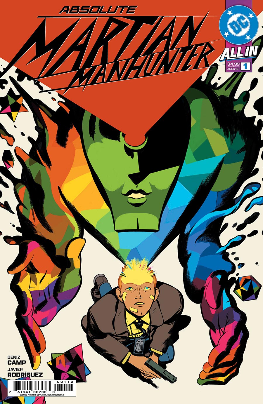 Absolute Martian Manhunter #1 Cover K 2nd Ptg A Javier Rodriguez Logo Color Variant Cover (DC All In)