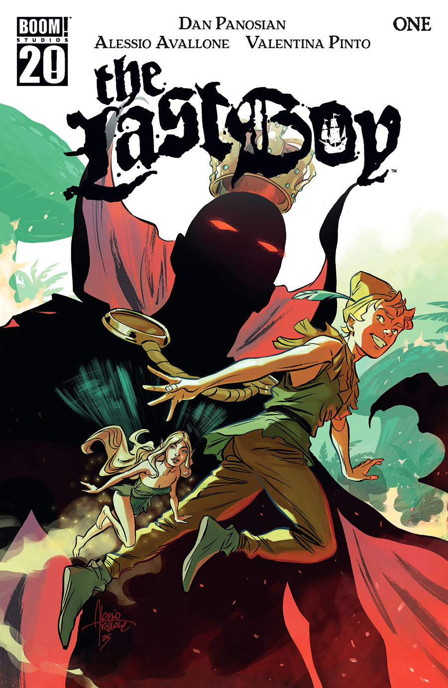 Last Boy #1 Cover J 2nd Ptg Alessio Avallone Variant Cover