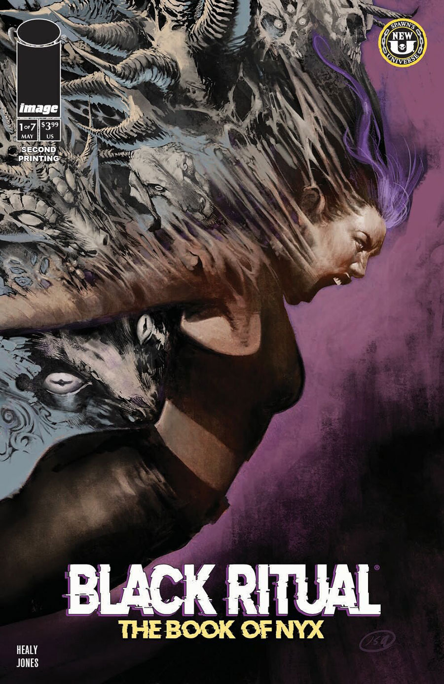 Black Ritual The Book Of Nyx #1 Cover E 2nd Ptg (Spawn Universe)