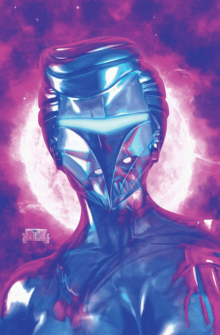 SilverHawks Vol 2 #4 Cover Z-A Incentive Mark Spears Purple Background Foil Virgin Cover