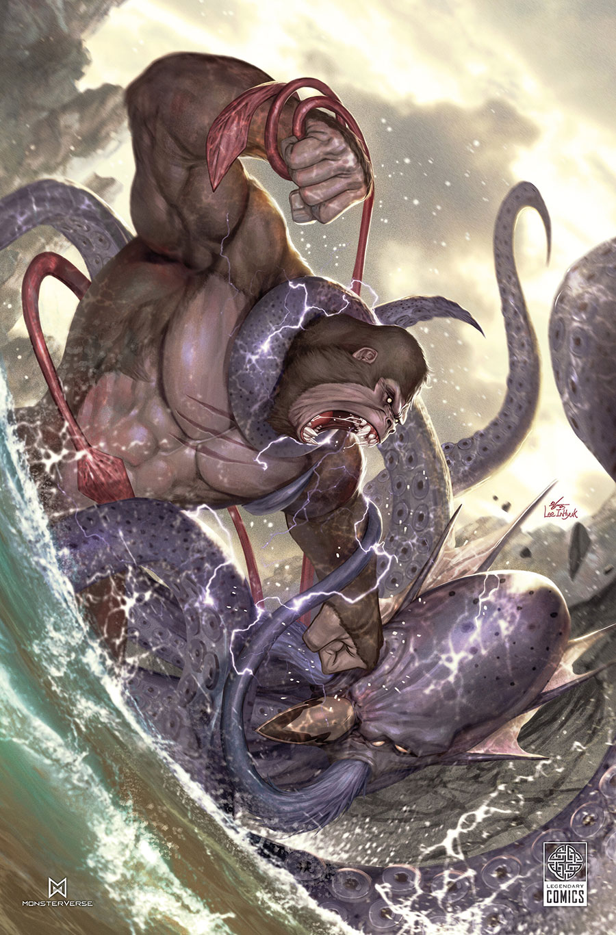 Return To Skull Island #1 Cover G Variant Inhyuk Lee Virgin Cover