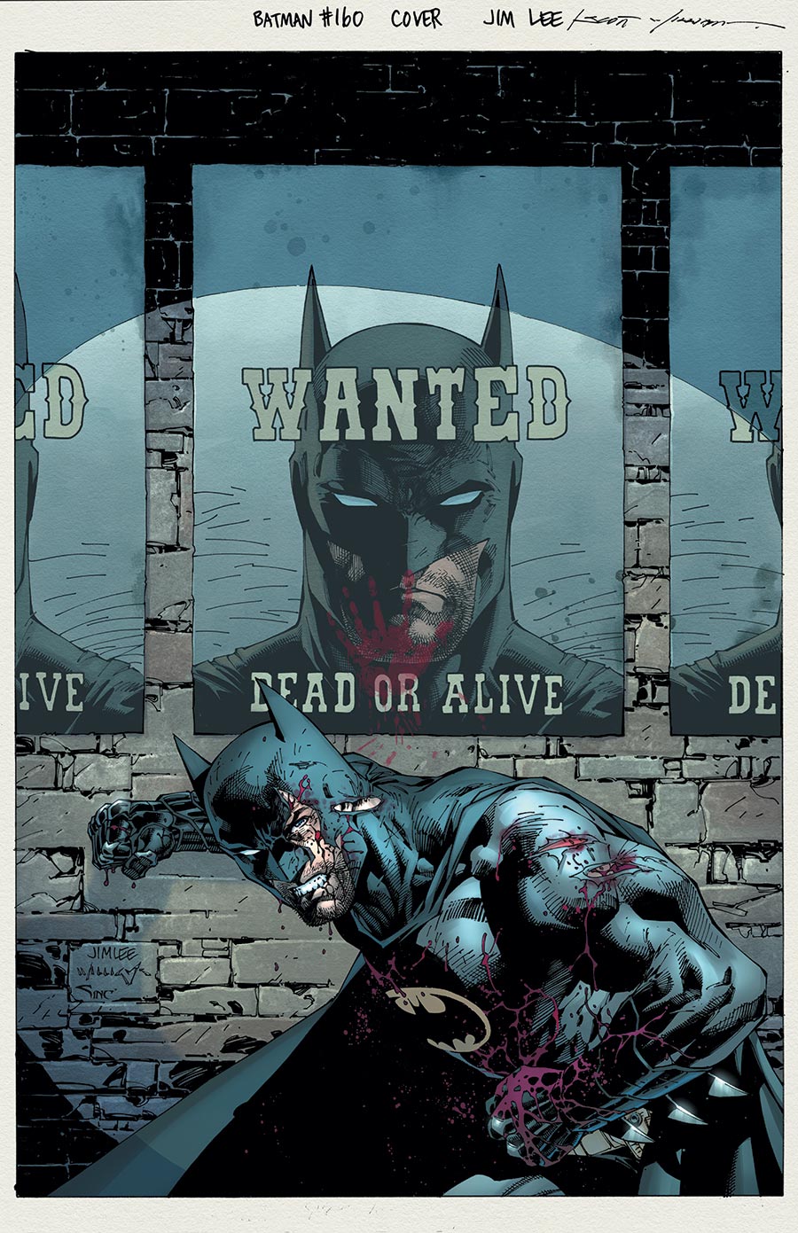 Batman Vol 3 #162 Cover A Regular Jim Lee Cover (DC All In)(Hush 2 Part 5)