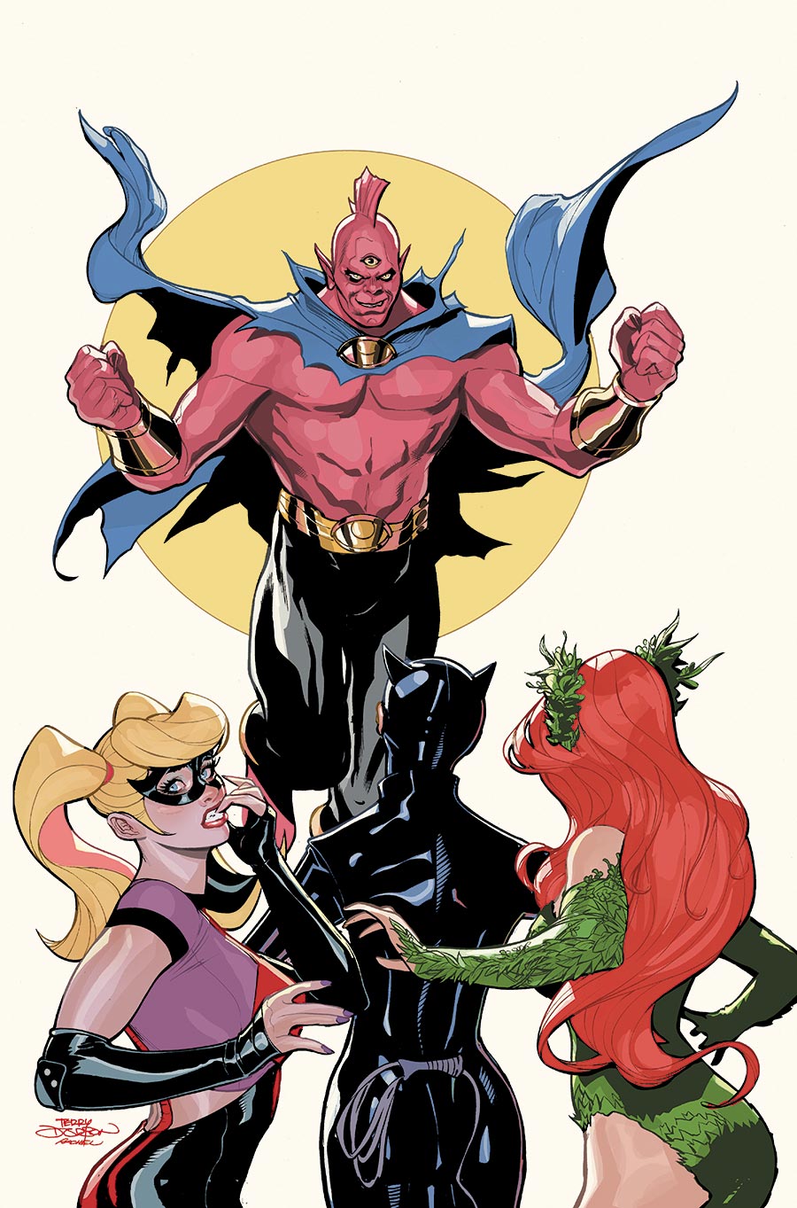 Gotham City Sirens Unfit For Orbit #2 Cover A Regular Terry Dodson & Rachel Dodson Cover (DC All In)