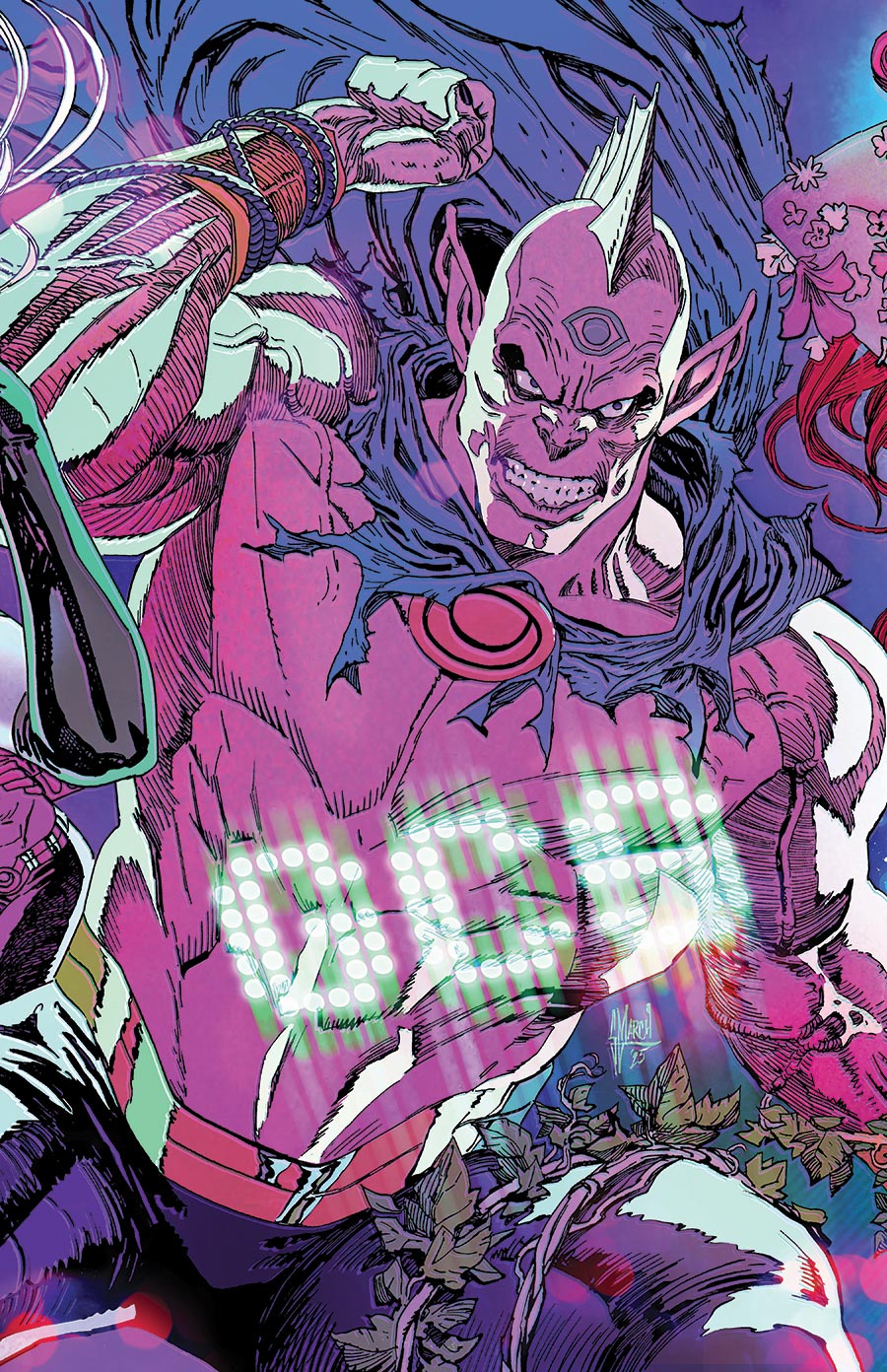 Gotham City Sirens Unfit For Orbit #3 Cover C Variant Guillem March Connecting Card Stock Cover (DC All In)