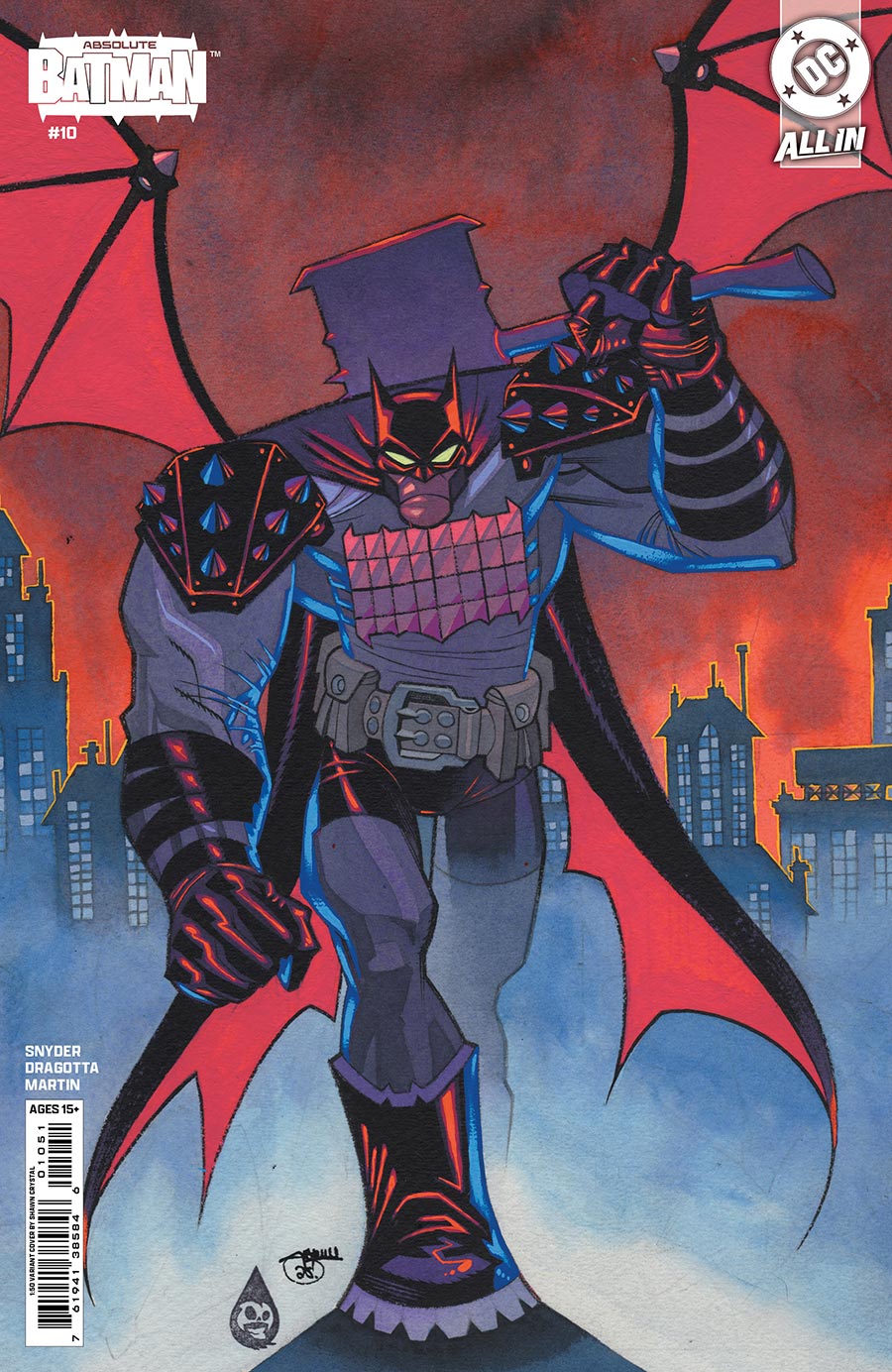 Absolute Batman #10 Cover E Incentive Shawn Crystal Card Stock Variant Cover (DC All In)