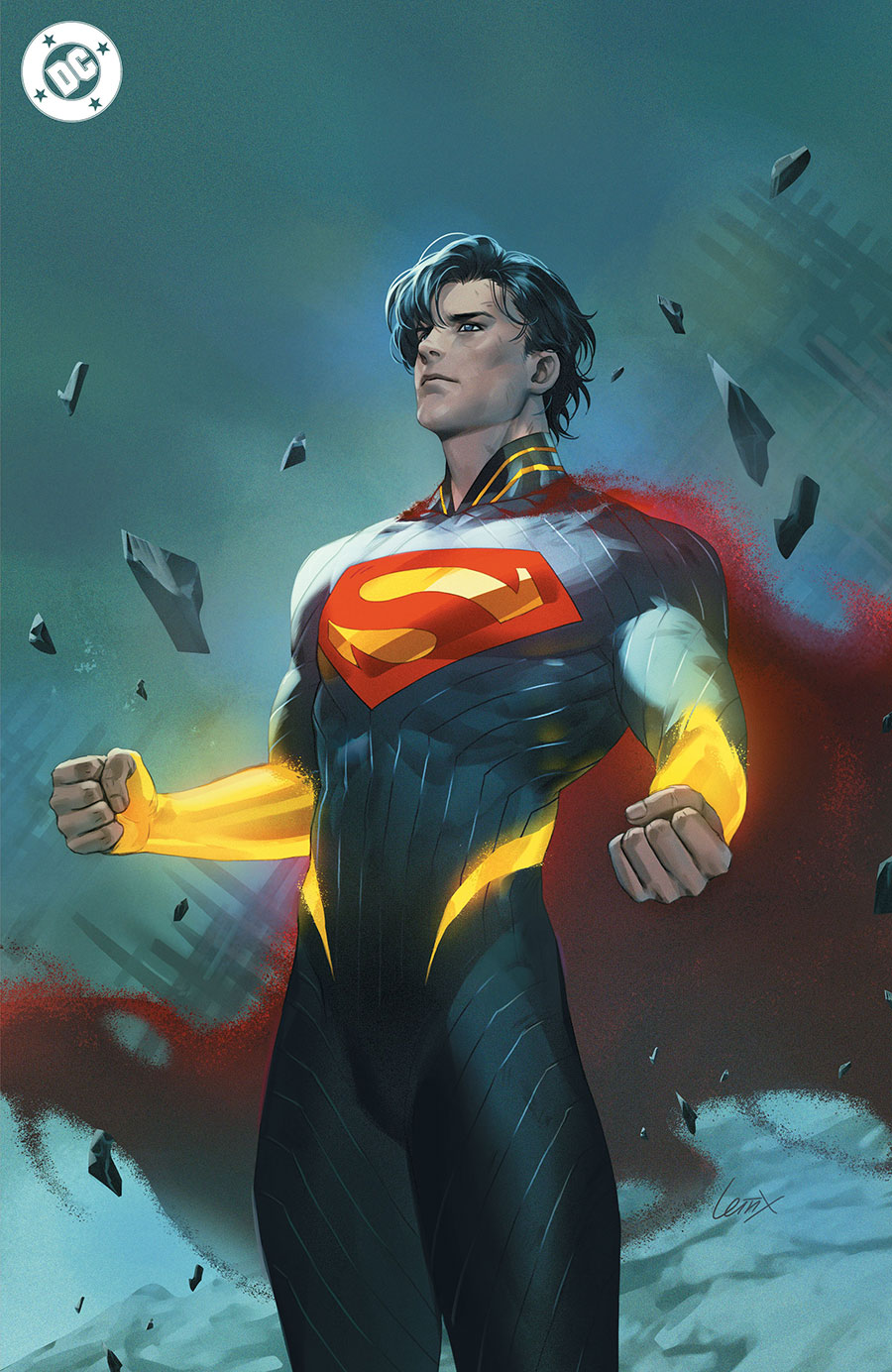Absolute Superman #9 Cover E Incentive Lesley Leirix Li Virgin Card Stock Variant Cover (DC All In)