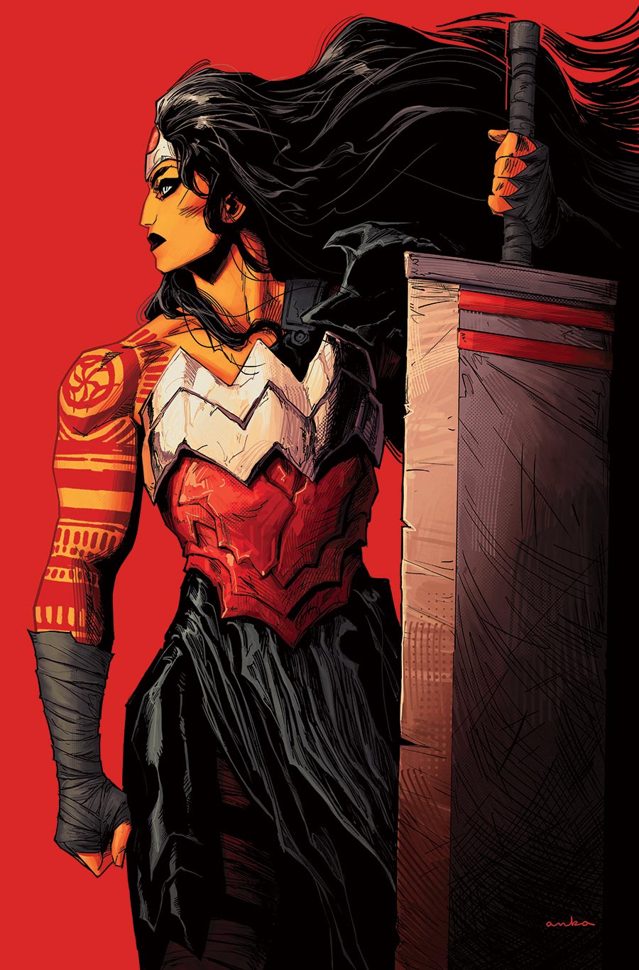 Absolute Wonder Woman #10 Cover B Variant Kris Anka Card Stock Cover (DC All In)