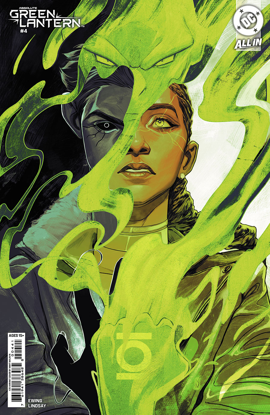 Absolute Green Lantern #4 Cover D Incentive Nimit Malavia Card Stock Variant Cover (DC All In)