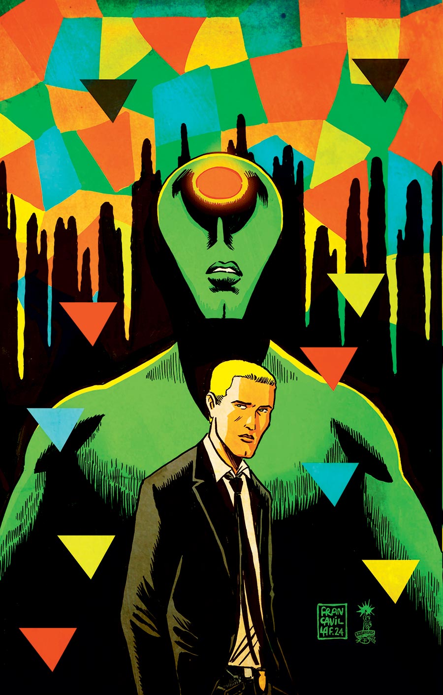 Absolute Martian Manhunter #5 Cover B Variant Francesco Francavilla Card Stock Cover (DC All In)